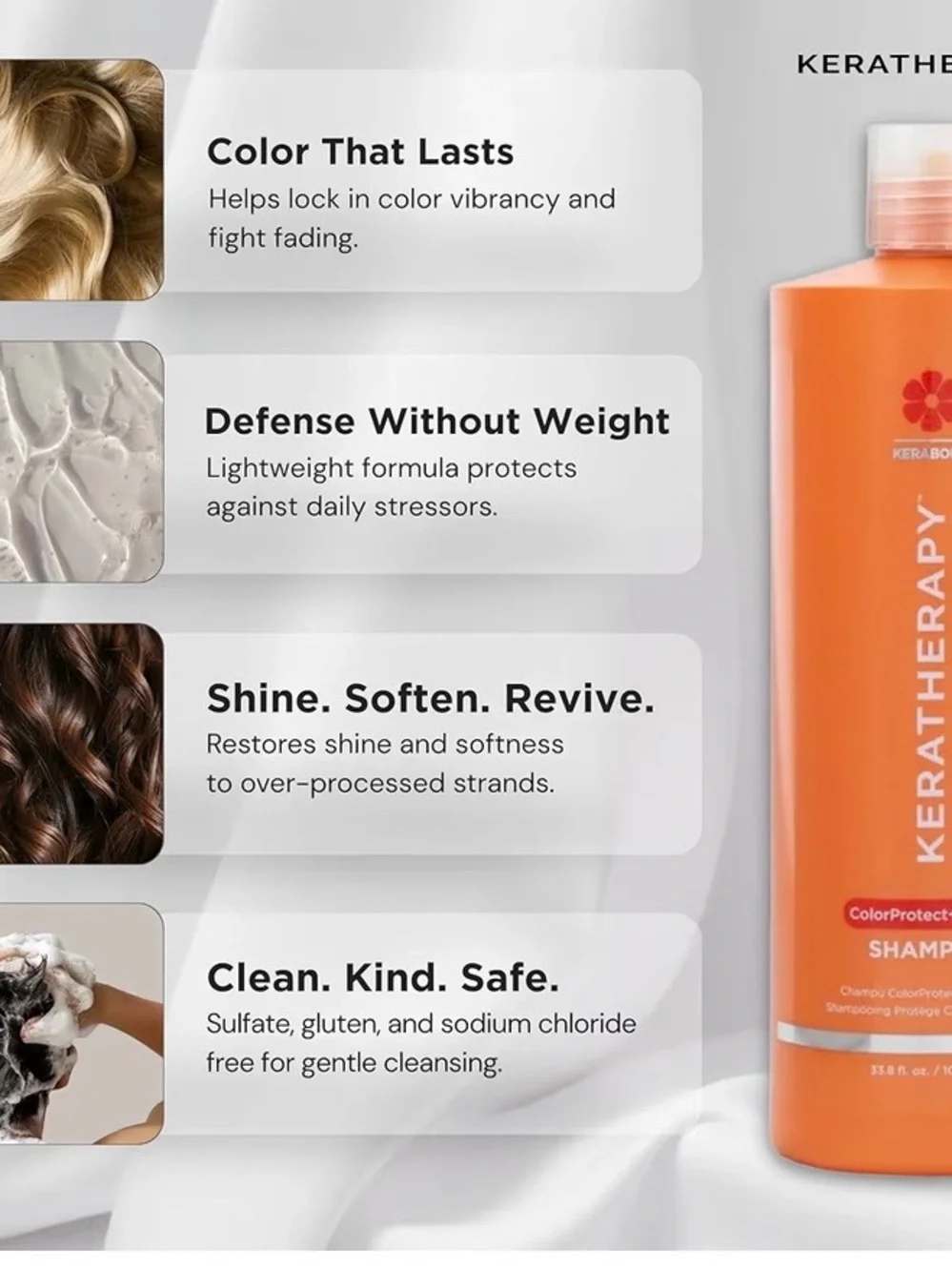 KERABOND KERATHERAPY ColorProtect + Keratin Shampoo —
